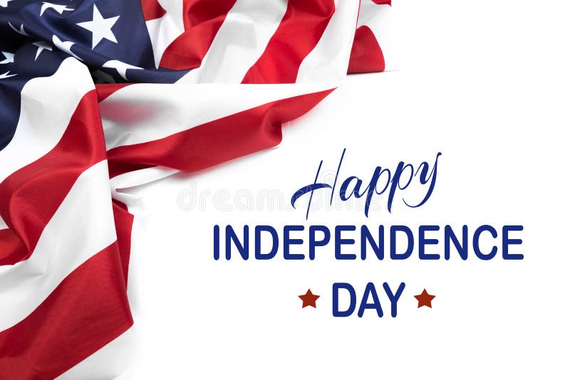 Happy Fourth of July USA Flag - Image. Happy Fourth of July USA Flag - Image..