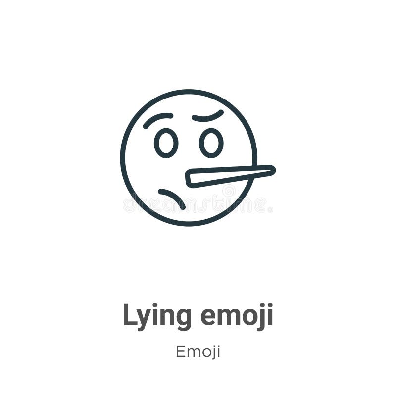 Lying Face Emoji - Emoji - Sticker