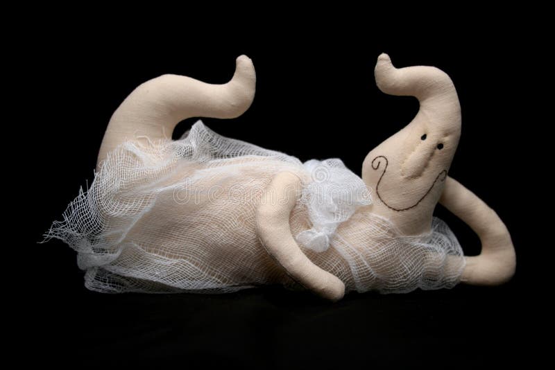 Lying ghost royalty free stock photography