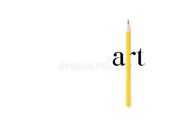 Pencil is the most vivid symbol of learning, creativity, and new beginnings. This is an image that makes it easier to understand. Left empty space for place the letters beautifully. 3D illustration. Pencil is the most vivid symbol of learning, creativity, and new beginnings. This is an image that makes it easier to understand. Left empty space for place the letters beautifully. 3D illustration.