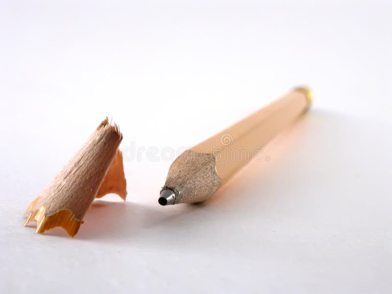 Lápis e rapagem imagem de stock Lápis e rapagem imagem de stock