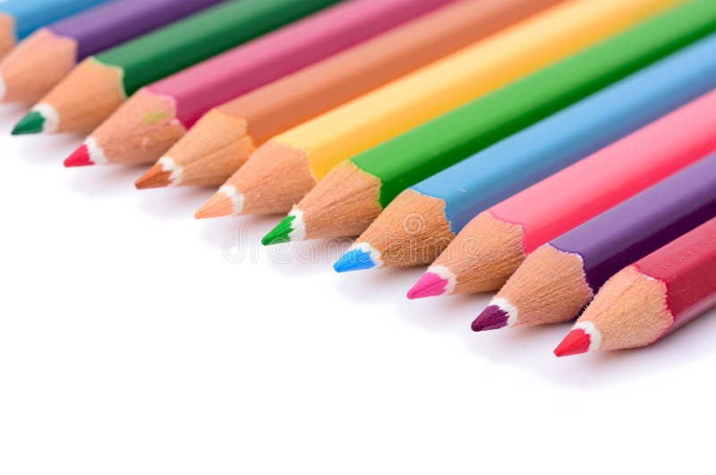 Lápiz en colores pastel colorido imágenes de archivo libres de regalías Lápiz en colores pastel colorido imágenes de archivo libres de regalías