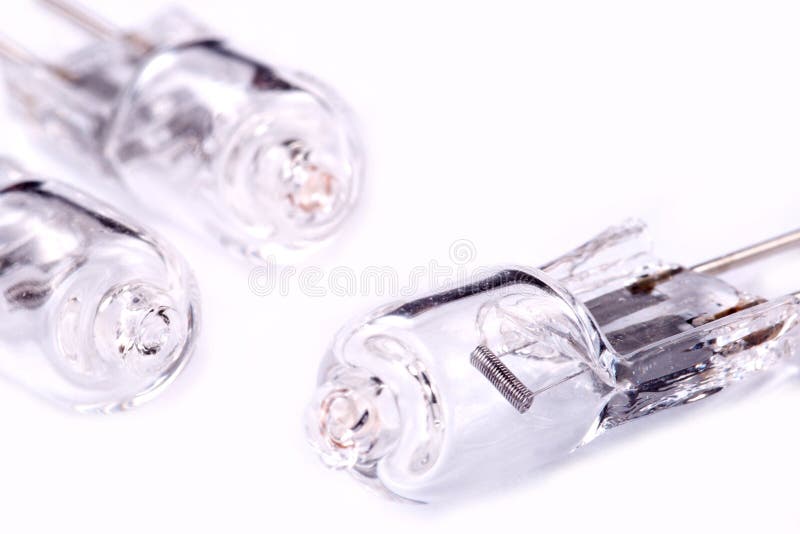 Lâmpadas do halogênio imagens de stock Lâmpadas do halogênio imagens de stock