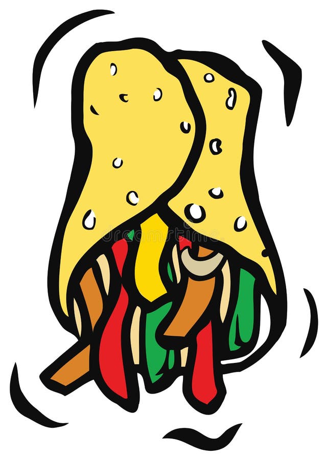 Fajita Stock Illustrationer, Vektorer, & Clipart (3,673 Stock Illustrationer)
