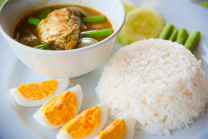 Läcker Thailand traditionell mat