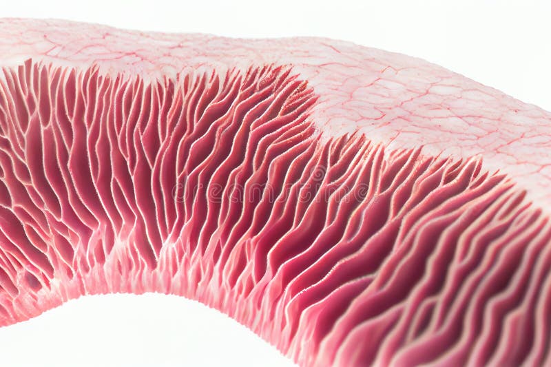 Läkemedel Andningsvägar, bröstkorg och mediastinum Pseudostratifierat epitel. Epiteliumets apiska kant har ett lager av cilia. royaltyfri illustrationer