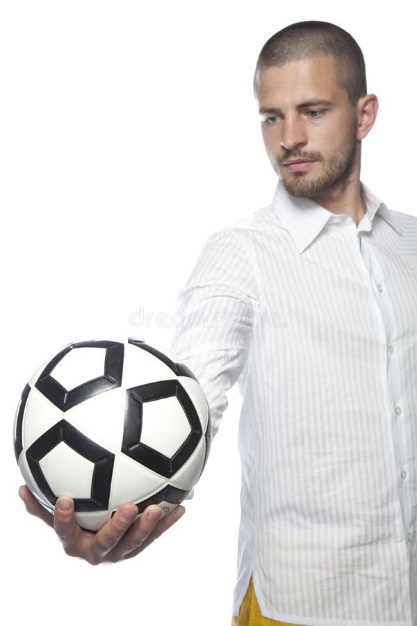 Lässt Spiel mit mir, der Geschäftsmann, der auf dem Hintergrund lokalisiert wird lizenzfreies stockbild Lässt Spiel mit mir, der Geschäftsmann, der auf dem Hintergrund lokalisiert wird lizenzfreies stockbild