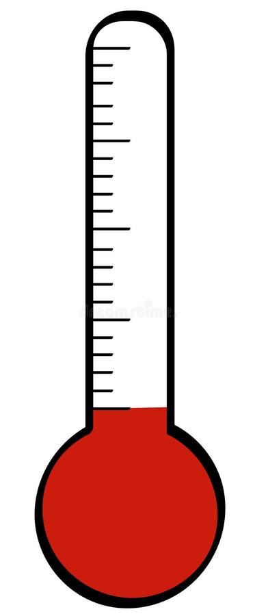 låg temeraturetermometer royaltyfri illustrationer låg temeraturetermometer royaltyfri illustrationer