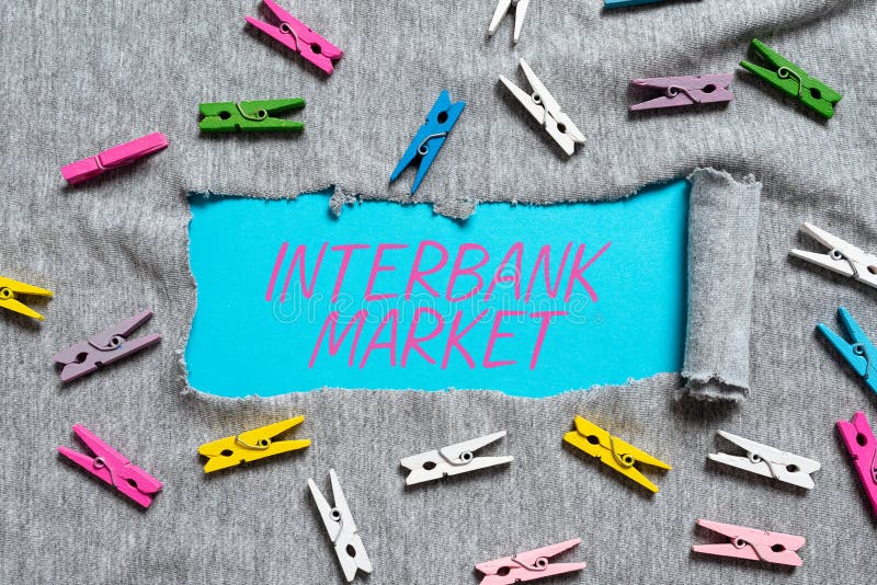 Légende conceptuelle marché interbancaire. business présentation forex marché où les banques échangent différentes devises. Légende conceptuelle concept de marché interbancaire signifiant marché forex où les banques échangent différentes devises