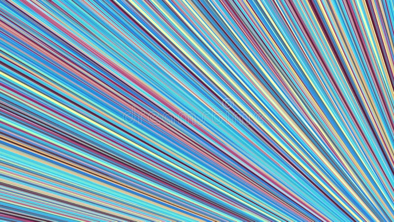 Líneas coloridas que se extienden Antecedentes abstractos foto de archivo libre de regalías
