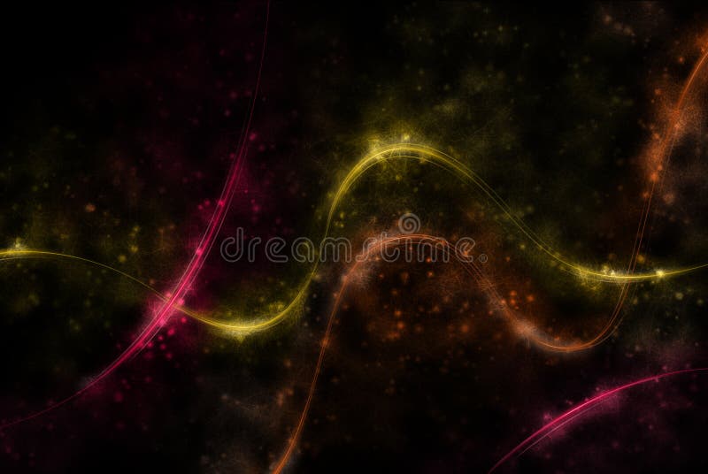 Líneas de color abstractas ilustración del vector Líneas de color abstractas ilustración del vector