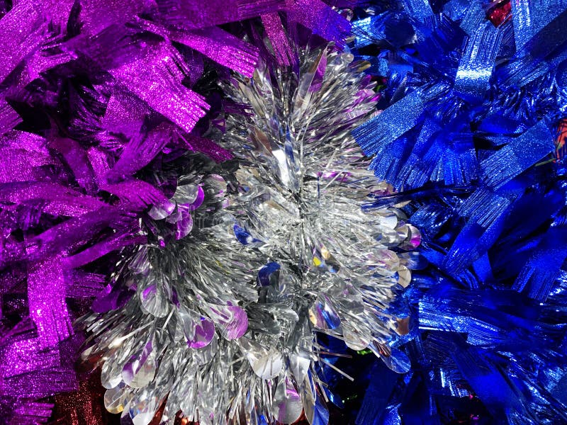 Líneas de colores arcoiris para navidad o decoración festiva fotografía de archivo