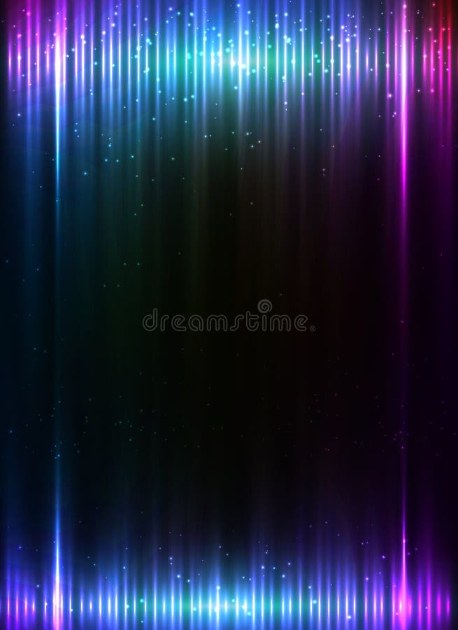 Líneas de luces brillantes verticales azules extracto libre illustration Líneas de luces brillantes verticales azules extracto libre illustration