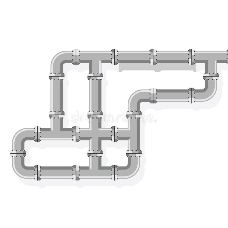 Líneas del tubo para sondear e instalar tubos el trabajo Instale tubos la línea para el agua, el gas, el combustible y el aceite ilustración del vector Líneas del tubo para sondear e instalar tubos el trabajo Instale tubos la línea para el agua, el gas, el combustible y el aceite ilustración del vector