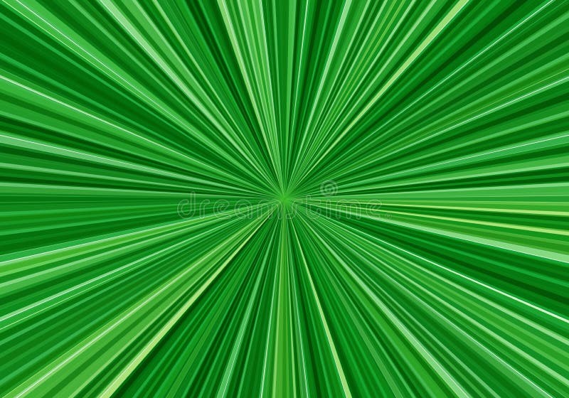 Líneas radiales de la velocidad con el foco en el centro Fondo abstracto del fractal con los rayos verdes claros Efecto del enfoq ilustración del vector Líneas radiales de la velocidad con el foco en el centro Fondo abstracto del fractal con los rayos verdes claros Efecto del enfoq ilustración del vector
