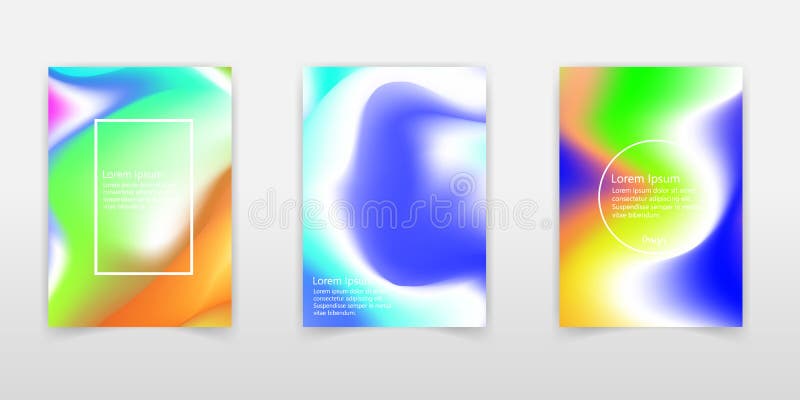 Líquido colorido abstrato e fundo holográfico das cores para o projeto do cartaz Azul, amarelo, vermelho, laranja, rosa e verde V ilustração royalty free Líquido colorido abstrato e fundo holográfico das cores para o projeto do cartaz Azul, amarelo, vermelho, laranja, rosa e verde V ilustração royalty free