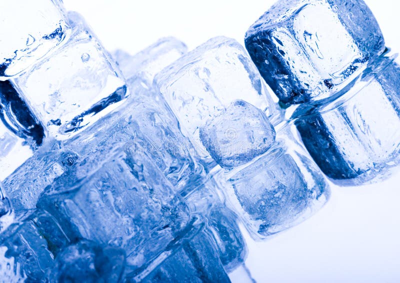 Ice can refer any of the 14 known solid phases of water. However, in non-scientific contexts, it usually describes ice Ih, which is the most abundant of these phases in Earth's biosphere. This type of ice is a soft, fragile, crystalline solid, which can appear transparent or an opaque bluish-white color depending on the presence of impurities such as air. The manufacture and use of ice cubes or crushed ice is common for drinks. Ice can refer any of the 14 known solid phases of water. However, in non-scientific contexts, it usually describes ice Ih, which is the most abundant of these phases in Earth's biosphere. This type of ice is a soft, fragile, crystalline solid, which can appear transparent or an opaque bluish-white color depending on the presence of impurities such as air. The manufacture and use of ice cubes or crushed ice is common for drinks