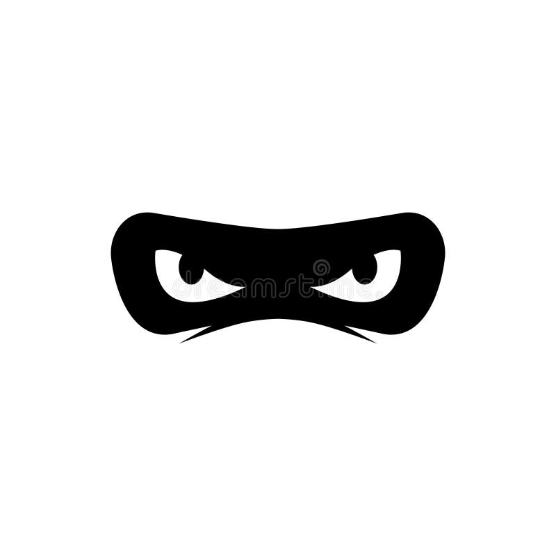 ícone Ninja Branco Sobre Fundo Preto Com Espada E Máscara Vetor PNG ,  Traje, Desenho, Linha Imagem PNG e Vetor Para Download Gratuito