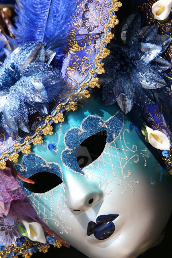 Máscara Veneciana En Tonalidades Azules, En Venecia, Italia, Europa Imagen  de archivo editorial - Imagen de italiano, fotos: 87594059