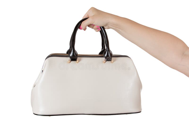 cream top handle bolsa