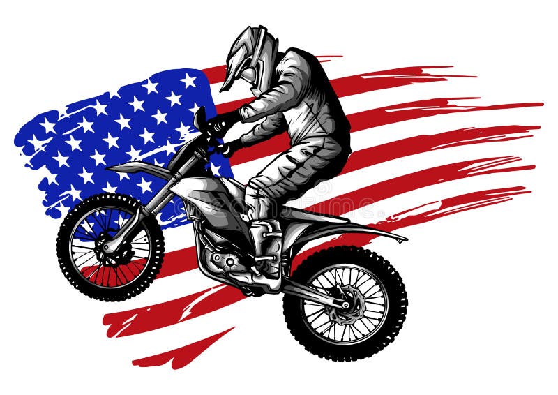 Motocross De Desenhos Animados Ou Motocicleta, Corrida De Velocidade De Moto  Ao Ar Livre, Ilustração Vetorial Ilustraciones svg, vectoriales, clip art  vectorizado libre de derechos. Image 92099066