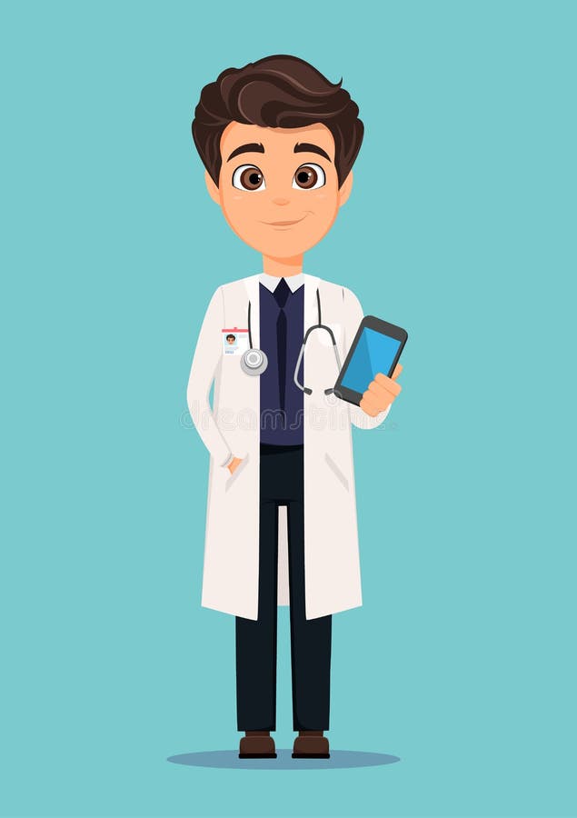 Personagem De Desenho Animado De Uma Médica Médica Ilustração do Vetor -  Ilustração de farmacêutico, enfermeira: 170859603