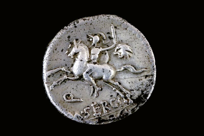 m 116 denarius republikański sergius silus p. n. e.