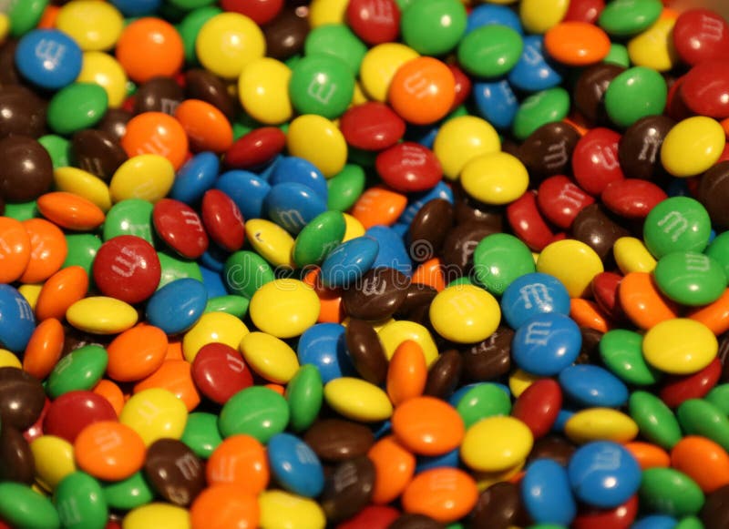 M & M Candies, Colorful, Sweet