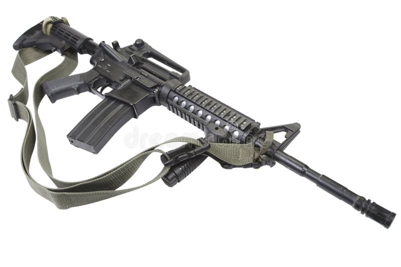 M4 carbine stock image. Image of special, rifle, automatic - 112435435