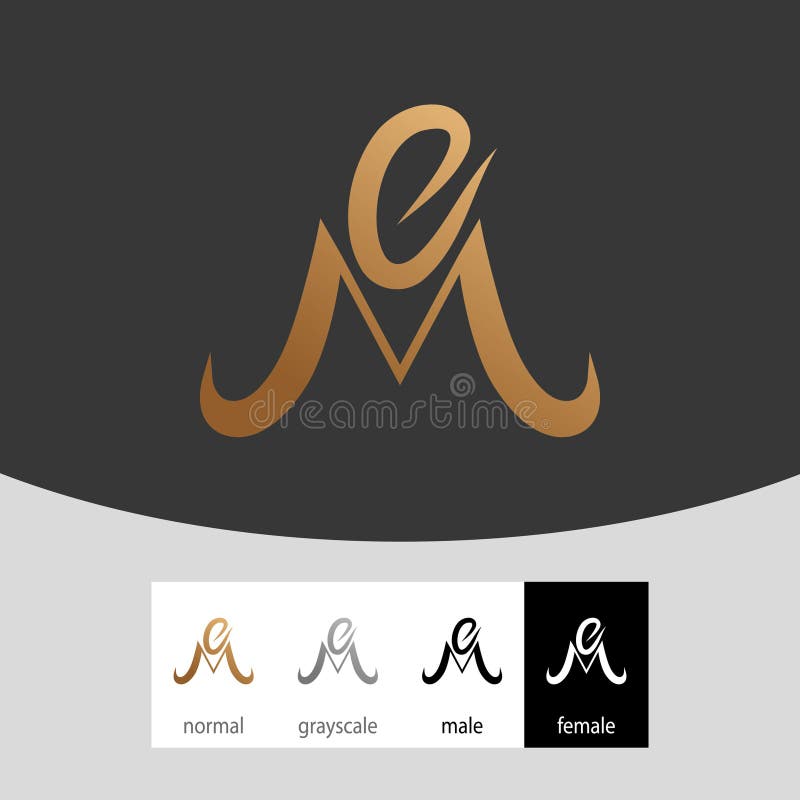 Golden P, M and PM Luxury Letter Logo Icon. Graceful Royal Style Stock  Vector - Illustration of crest, monogram: 195182395