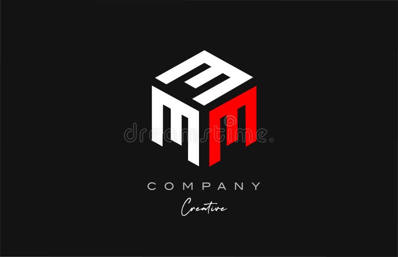Letter M Cube Logo Stock Illustrations 432 Letter M Cube Logo