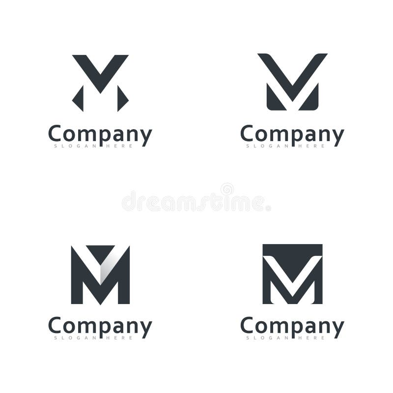 Premium Vector | Initial m v logo vector template creative m v logo design  concepts