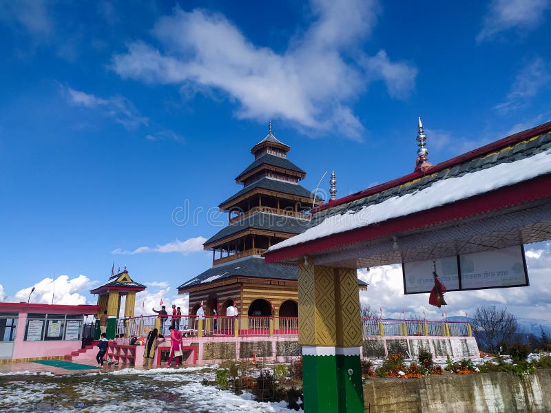 Maa Jalpa Temple in Saroa, Mandi, Himachal Pradesh,India Editorial ...