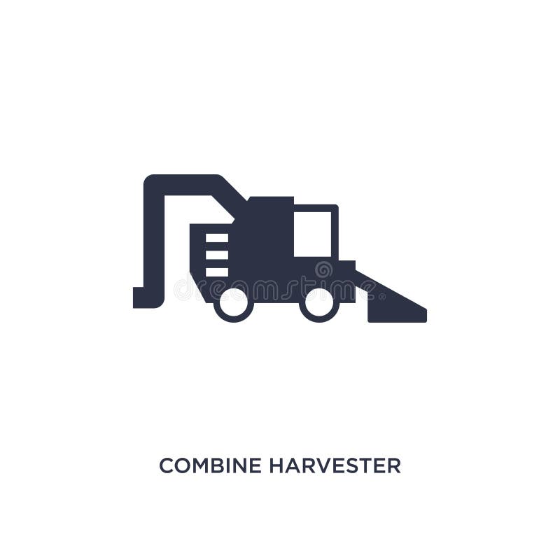 maaidorserpictogram op witte achtergrond Eenvoudige elementenillustratie van landbouw die en het tuinieren concept bewerken vector illustratie maaidorserpictogram op witte achtergrond Eenvoudige elementenillustratie van landbouw die en het tuinieren concept bewerken vector illustratie