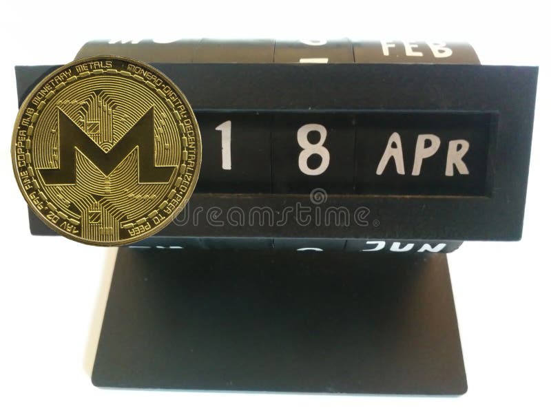 Monero with the date of his birthday, April 18, begins to create its blocks on the Blockchain network. Monero with a date marked on the calendar, birth and history of the cryptocurrency economy. Crypto MNR. Monero with the date of his birthday, April 18, begins to create its blocks on the Blockchain network. Monero with a date marked on the calendar, birth and history of the cryptocurrency economy. Crypto MNR