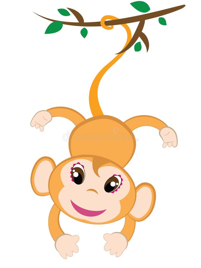 Macaco ilustração do vetor Macaco ilustração do vetor