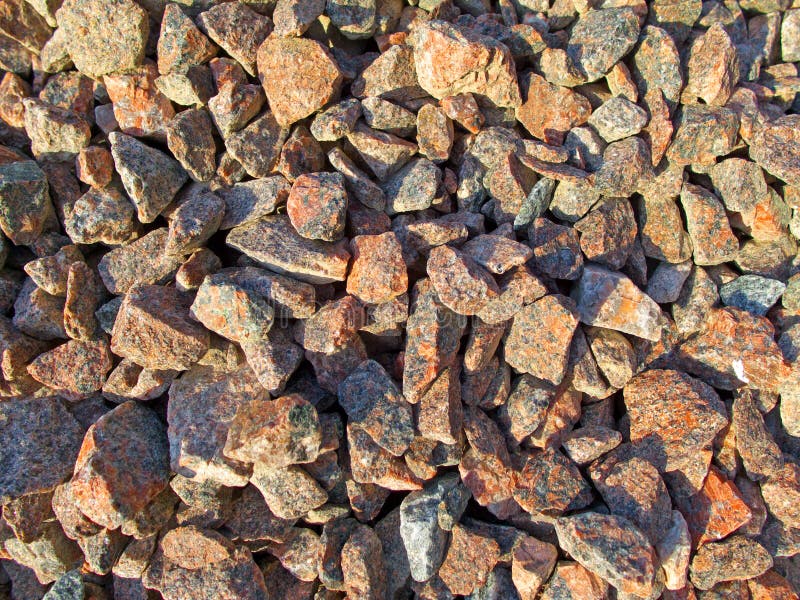 Macadam stock photo. Image of close, granite, construction 40648444