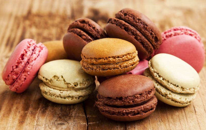 Macarons стоковая фотография Macarons стоковая фотография
