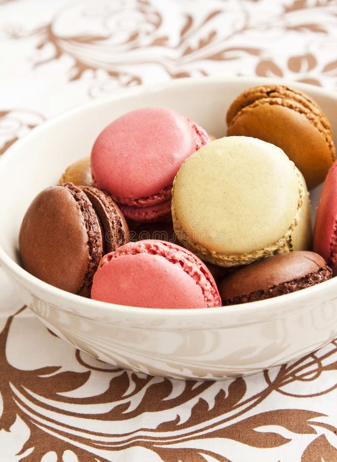 Macarons стоковые изображения Macarons стоковые изображения