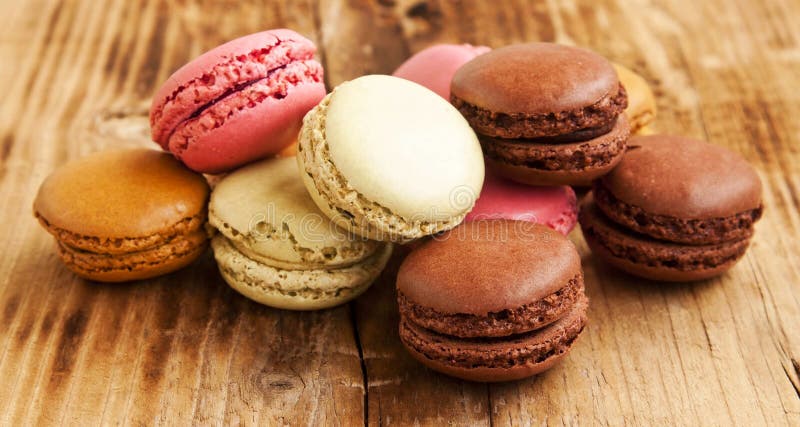 Macarons стоковая фотография Macarons стоковая фотография