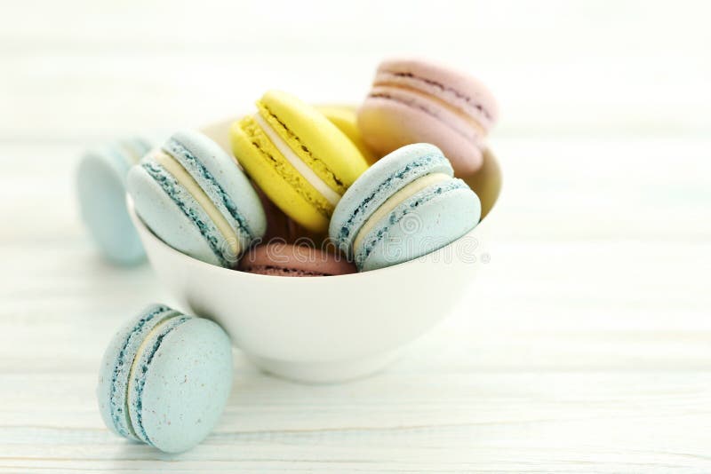 Macarons coloré photographie stock Macarons coloré photographie stock