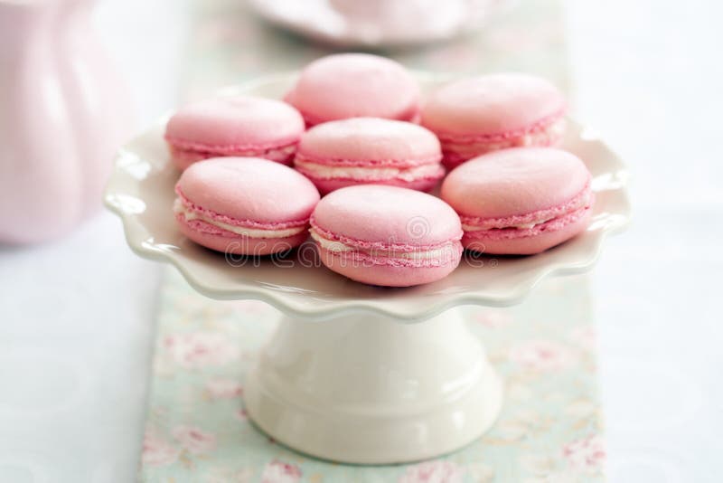 Macarons foto de stock