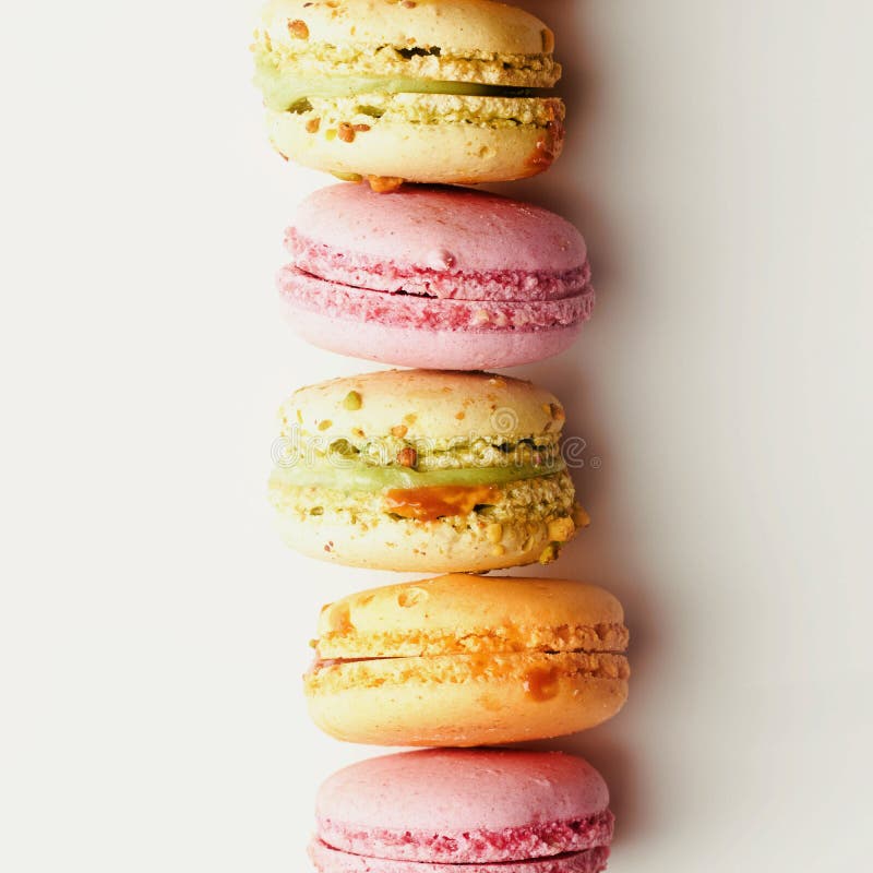 Macarons stock photo. Image of colors, pink, macarons - 76013600