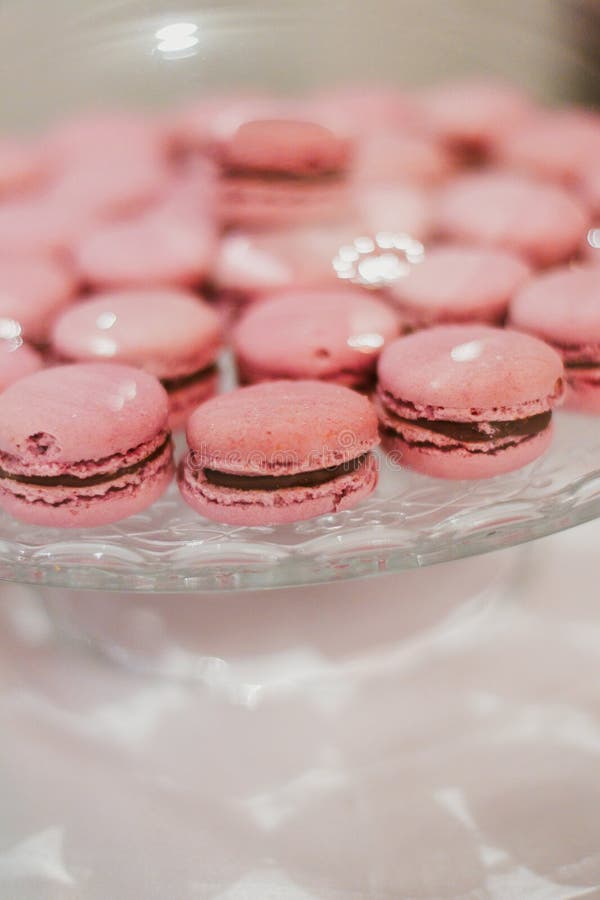 Colorful macaroons stock photo. Image of biscuit, three - 32120428