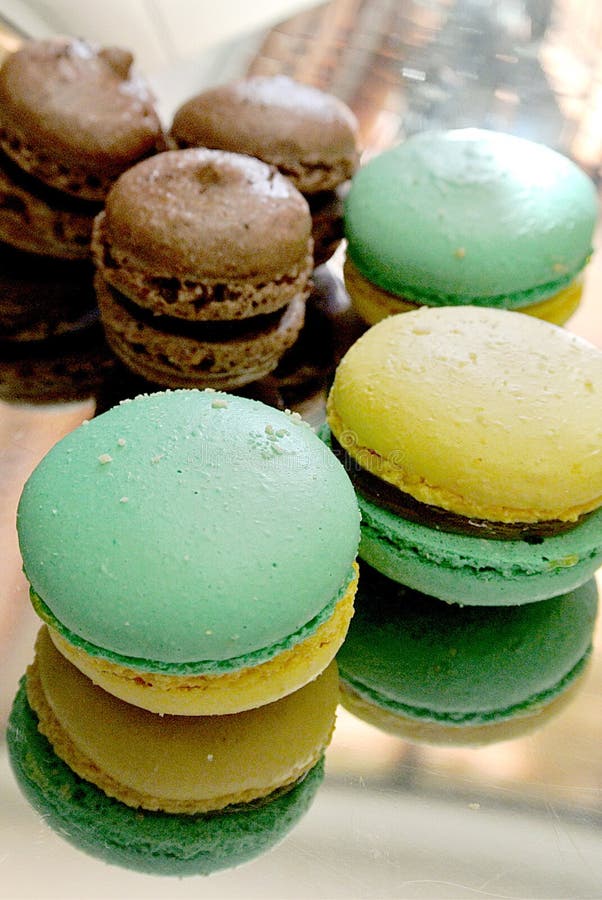 The Macaroons stock photography