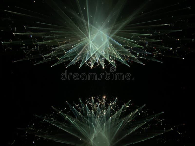 Macau Teamlab Lighting Installation Spectacular Laser Beam Show 3D Mapping Projection Light Rays Patterns Geometry Dynamic Scene.