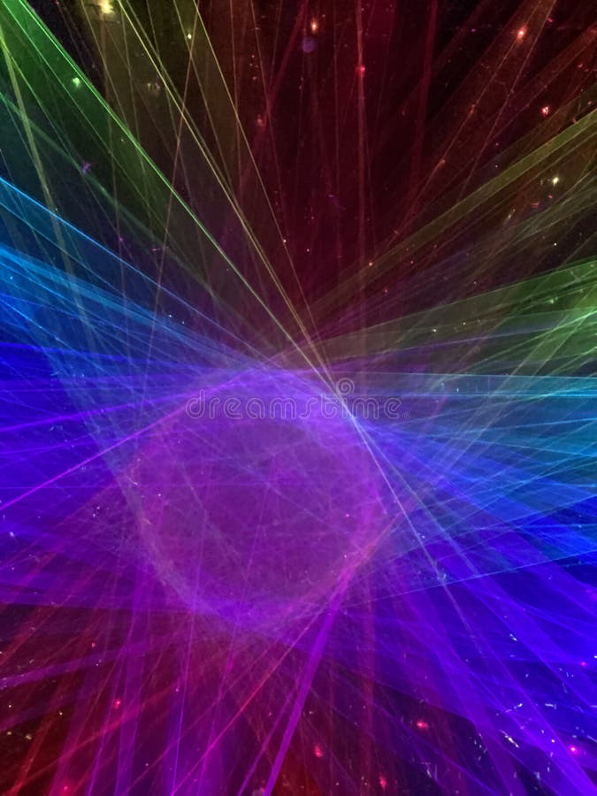 Macau Teamlab Theatre Stage Lighting Installation Spectacular Coloful Laser Beam Entertainment Show 3D Mapping Projection Light Rays Patterns Geometry Dynamic Scene Artistic Scene Lines Glow.