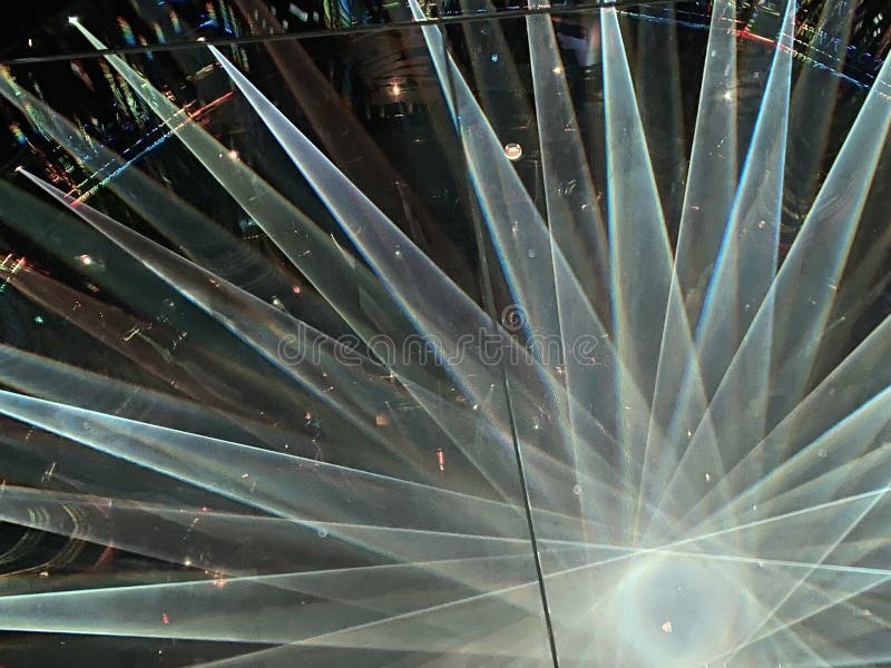 Macau Teamlab Theatre Stage Lighting Installation Spectacular Coloful Laser Beam Entertainment Show 3D Mapping Projection Light Rays Patterns Geometry Dynamic Scene Artistic Scene Lines Glow.