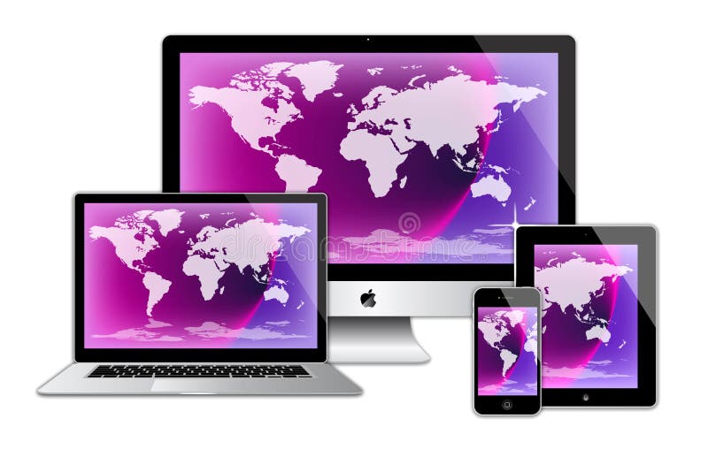 An image of the latest, market leading, Apple mac air book laptop computer, imac desk top computer, ipad and iphone. Ideal choice for those wanting the latest experience in Apple computers. These models shown with a world map on the screen suggesting that the product is a world leader. Designed to the highest standards and with the latest technology, this model compliments the other Apple products like the ipad, iphone, and ipod making it a world leading product for today's market. The laptop is designed with a very thin side profile making it the slimmest in the business. All designed with the latest mobile wireless technology so all files can be consistent throughout with the use of apple's latest icloud program. An image of the latest, market leading, Apple mac air book laptop computer, imac desk top computer, ipad and iphone. Ideal choice for those wanting the latest experience in Apple computers. These models shown with a world map on the screen suggesting that the product is a world leader. Designed to the highest standards and with the latest technology, this model compliments the other Apple products like the ipad, iphone, and ipod making it a world leading product for today's market. The laptop is designed with a very thin side profile making it the slimmest in the business. All designed with the latest mobile wireless technology so all files can be consistent throughout with the use of apple's latest icloud program.