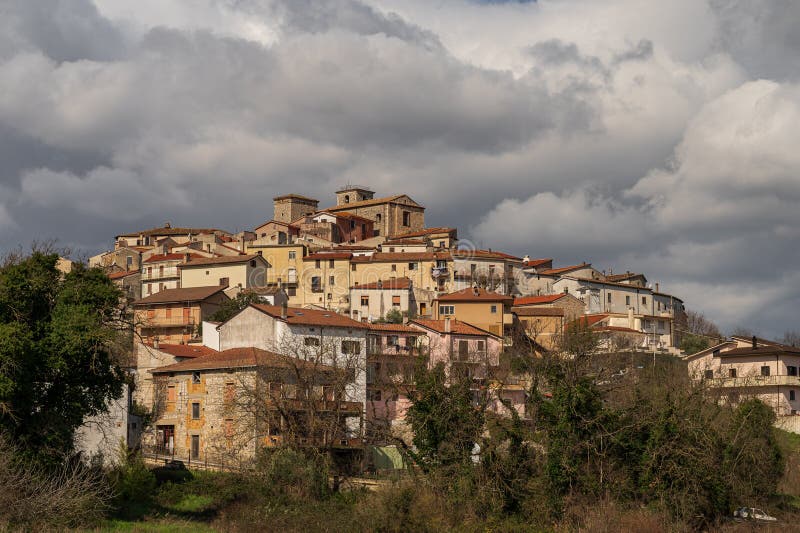 Macchia D Isernia, Molise, Italy. Glimpses and Panoramas Stock Photo ...